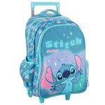 Sac � dos � roulettes fille lilo & stitch 2 compartiments multicolore