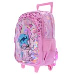 Sac � dos � roulettes fille lilo & stitch multicolore