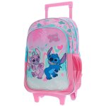 Sac � dos � roulettes fille lilo & stitch multicolore