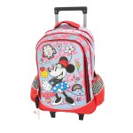 Sac � dos � roulettes fille minnie love 45 cm - disney multicolore
