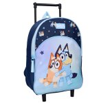 Sac � dos � roulettes gar�on bluey 1 compartiment multicolore