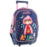 Sac � dos � roulettes hello rain must 45 cm trolley multicolore