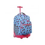 Sac � dos � roulettes jworld new york - trolley fraise