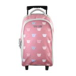 Sac  dos  roulettes lili lou gris