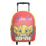 Sac À dos À roulettes maternelle disney le roi lion simba rouge Sac À dos À roulettes maternelle disney le roi lion simba rouge