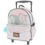 Sac � dos � roulettes maternelle fille - disney dumbo fly - compact multicolore