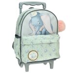 Sac � dos � roulettes maternelle fille dumbo 30 cm - disney multicolore