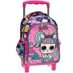 Sac � dos � roulettes maternelle - imprim� licorne - lol surprise multicolore
