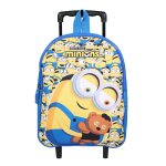 Sac � dos � roulettes maternelle les minions jaune