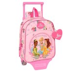 Sac � dos � roulettes maternelle princesse disney 28 cm trolley haut de gamme multicolore
