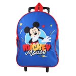 Sac  dos  roulettes mickey bleu