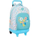 Sac � dos � roulettes moos fiori 45 cm trolley haut de gamme multicolore