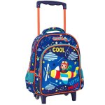 Sac � dos � roulettes must little pilot maternelle 31 cm trolley multicolore