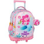 Sac � dos � roulettes must sir�ne tr�sor 45 cm trolley multicolore
