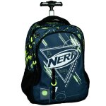 Sac � dos � roulettes - nerf xray 48 cm - cartable robuste multicolore
