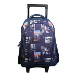 Sac  dos  roulettes offshore city ville bleu