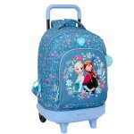 Sac � dos � roulettes reine des neiges sisters 45 cm trolley haut de gamme multicolore
