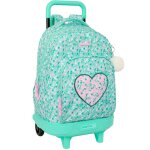 Sac � dos � roulettes safta coeur 45 cm trolley haut de gamme multicolore