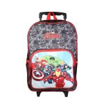 Sac  dos  roulettes scolaire marvel avengers multicolore
