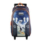 Sac  dos  roulettes vorax dinosaure surf bleu