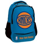 Sac � dos scolaire 2 compartiments nba knicks 43 cm bleu / orange / noir