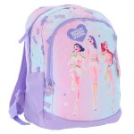 Sac � dos scolaire fille kpop demon hunters 1 compartiment multicolore