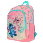 Sac � dos scolaire fille lilo & stitch 1 compartiment multicolore