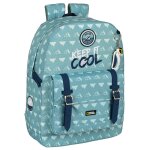 Sac � dos scolaire fille recycl� 14 l national geographic bleu / vert / clair