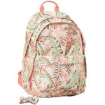 Sac � dos scolaire fille rip curl double dome avec chouchou - 41 cm ecru / sable