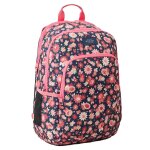 Sac � dos scolaire fille rip curl ozone mixed 30 l floral 49x32x22 cm bleu / rose / clair / gris
