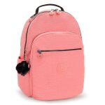 Sac � dos scolaire fille seoul peach peace 44 cm - emplacement pour ordinateur p�che