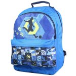 Sac � dos scolaire gar�on football ligue 1 licence officielle 43 cm bleu