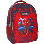 Sac � dos scolaire gar�on imprim� spider - man must bleu marine