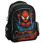 Sac � dos scolaire gar�on spider - man en textile r�sistant spiderman noir