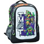 Sac � dos scolaire licence teenage mutant ninja turtles tortue ninja 45 cm noir / vert / blanc