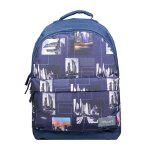 Sac  dos scolaire offshore ville city bleu