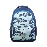 Sac � dos scolaire phileas dinosaures syst�me smart comfort bleu