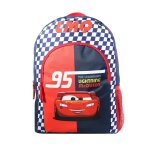 Sac  dos scolaire avec poche disney cars rouge