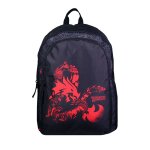 Sac � dos scolaire primaire donjons & dragons noir