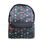Sac À dos scolaire primaire minecraft noir Sac À dos scolaire primaire minecraft noir