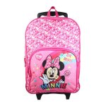 Sac  dos scolaire  roulettes minnie so cool rose