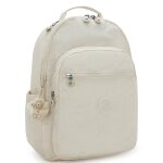 Sac � dos seoul kipling 44 cm compartiment ordinateur 15 pouces beige