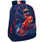 Sac � dos spiderman web 44 cm haut de gamme multicolore