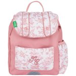 Sac � dos tann's x tartine et chocolat - d�s la maternelle rose