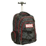 Sac � dos trolley avengers motif marvel en nylon polyester noir / rouge