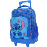 Sac � dos trolley enfant stitch motif hawa� tropical 43 cm bleu