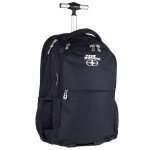 Sac � dos trolley gar�on no fear 48 cm noir / argent� / blanc