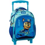 Sac � dos trolley maternelle gar�on chase de la pat patrouille 30 cm bleu / bleu