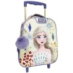 Sac � dos trolley la reine des neiges 27 x 10 x 31 cm 2 compartiments must blanc / violet / clair / blanc ...