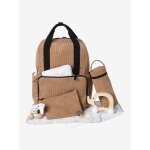Sac  dos velours ctel travel noisette